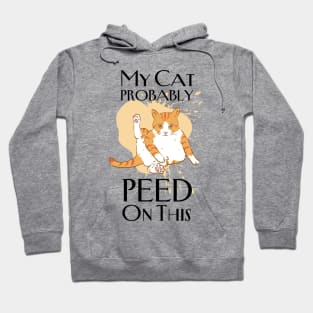 Bad Kitty Cat Owner Problems Hoodie